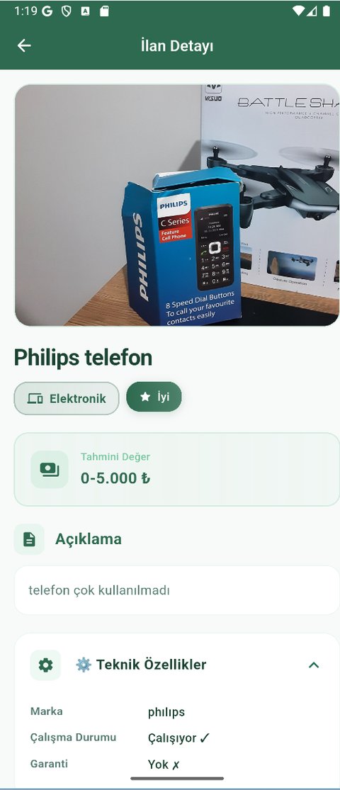 İlan detayı ekranı